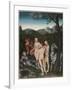 The Judgement of Paris, 1527-Lucas, The Elder Cranach-Framed Giclee Print