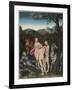 The Judgement of Paris, 1527-Lucas, The Elder Cranach-Framed Giclee Print