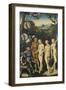 The Judgement of Paris, 1528-Lucas Cranach the Elder-Framed Giclee Print