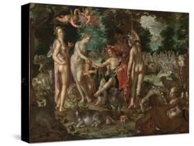 The Judgement of Paris, 1615-Joachim Wtewael-Stretched Canvas