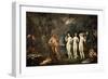 The Judgement of Paris, 1620-1630-Francesco Albani-Framed Giclee Print