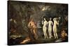 The Judgement of Paris, 1620-1630-Francesco Albani-Stretched Canvas