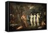 The Judgement of Paris, 1620-1630-Francesco Albani-Framed Stretched Canvas