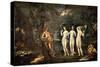 The Judgement of Paris, 1620-1630-Francesco Albani-Stretched Canvas