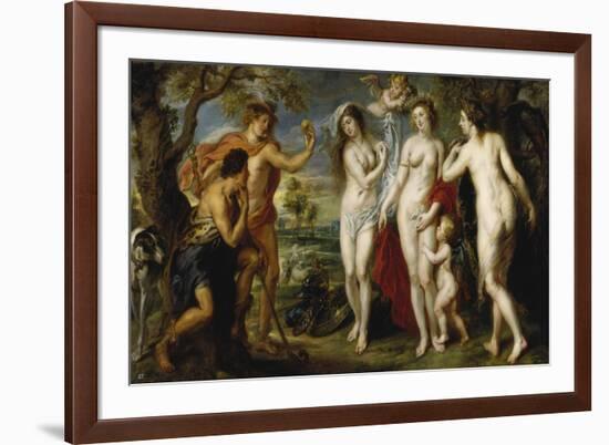 The Judgement of Paris, 1638/39-Peter Paul Rubens-Framed Giclee Print