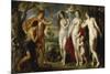 The Judgement of Paris, 1638/39-Peter Paul Rubens-Mounted Premium Giclee Print