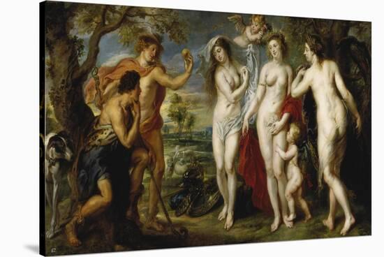 The Judgement of Paris, 1638/39-Peter Paul Rubens-Stretched Canvas