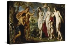 The Judgement of Paris, 1638/39-Peter Paul Rubens-Stretched Canvas