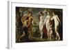 The Judgement of Paris, 1638/39-Peter Paul Rubens-Framed Giclee Print