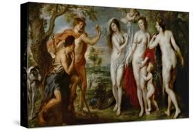 The Judgement of Paris, 1639-Peter Paul Rubens-Stretched Canvas