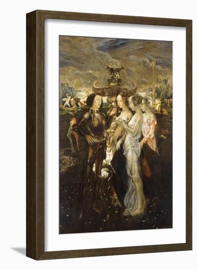 The Judgement of Paris, 1909-Friedrich Stahl-Framed Giclee Print