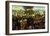 The Judgement of Paris and the Trojan War, 1540-Matthias Gerung-Framed Giclee Print