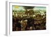 The Judgement of Paris and the Trojan War, 1540-Matthias Gerung-Framed Giclee Print