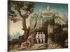 The Judgement of Paris, c.1540-60-Hans, the Elder Schöpfer-Stretched Canvas