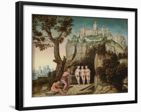 The Judgement of Paris, c.1540-60-Hans, the Elder Schöpfer-Framed Giclee Print