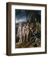 The Judgement of Paris, C.1620-Christian Richter-Framed Giclee Print