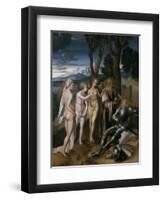 The Judgement of Paris, C.1620-Christian Richter-Framed Giclee Print