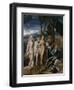 The Judgement of Paris, C.1620-Christian Richter-Framed Giclee Print