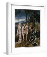 The Judgement of Paris, C.1620-Christian Richter-Framed Giclee Print