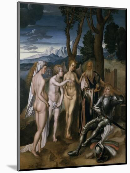 The Judgement of Paris, C.1620-Christian Richter-Mounted Giclee Print