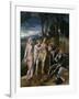 The Judgement of Paris, C.1620-Christian Richter-Framed Giclee Print