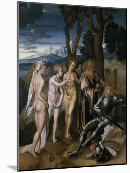 The Judgement of Paris, C.1620-Christian Richter-Mounted Giclee Print