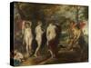 The Judgement of Paris, C. 1635-Peter Paul Rubens-Stretched Canvas