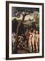 The Judgement of Paris, Ca 1528-Lucas Cranach the Elder-Framed Giclee Print