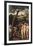 The Judgement of Paris, Ca 1528-Lucas Cranach the Elder-Framed Giclee Print