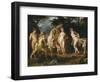 The Judgement of Paris, Ca 1606-Peter Paul Rubens-Framed Giclee Print