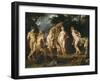 The Judgement of Paris, Ca 1606-Peter Paul Rubens-Framed Giclee Print