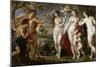The Judgement of Paris, ca. 1638-Peter Paul Rubens-Mounted Giclee Print
