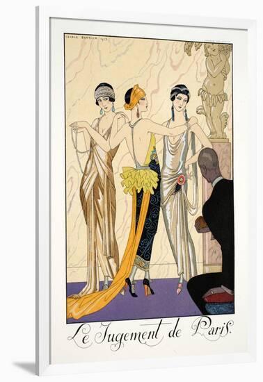 The Judgement of Paris-Georges Barbier-Framed Giclee Print