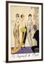 The Judgement of Paris-Georges Barbier-Framed Giclee Print