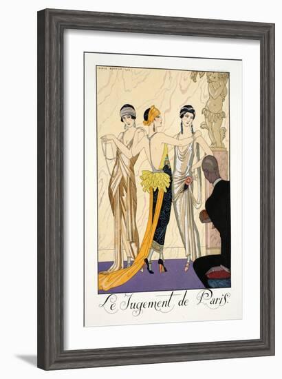 The Judgement of Paris-Georges Barbier-Framed Giclee Print