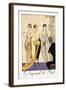 The Judgement of Paris-Georges Barbier-Framed Giclee Print