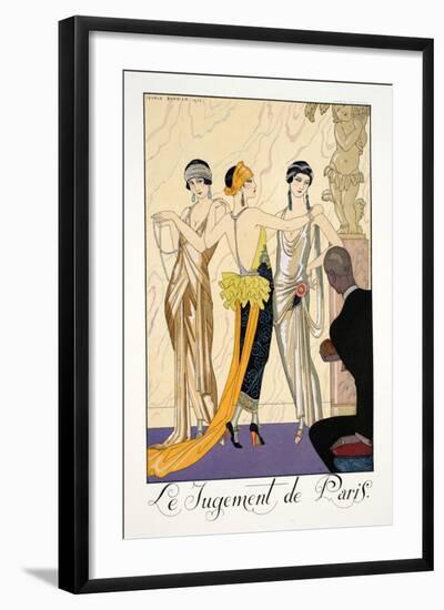 The Judgement of Paris-Georges Barbier-Framed Giclee Print