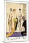 The Judgement of Paris-Georges Barbier-Mounted Giclee Print