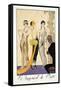 The Judgement of Paris-Georges Barbier-Framed Stretched Canvas