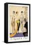 The Judgement of Paris-Georges Barbier-Framed Stretched Canvas