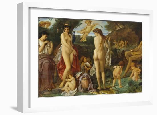 The Judgement of Paris-Anselm Feuerbach-Framed Giclee Print