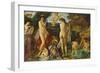 The Judgement of Paris-Anselm Feuerbach-Framed Giclee Print