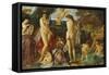 The Judgement of Paris-Anselm Feuerbach-Framed Stretched Canvas