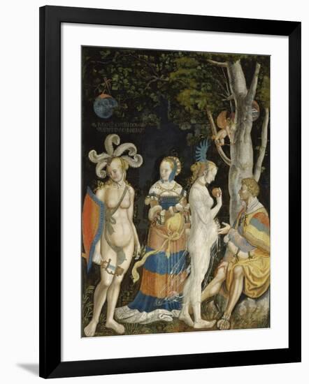 The Judgement of Paris-Niklaus Manuel I Deutsch-Framed Giclee Print