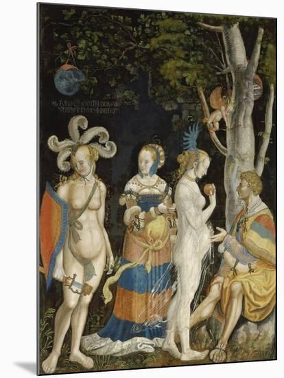 The Judgement of Paris-Niklaus Manuel I Deutsch-Mounted Giclee Print