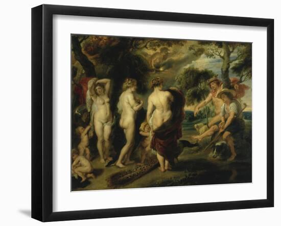 The Judgement of Paris-Peter Paul Rubens-Framed Giclee Print