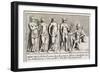 The Judgement of Paris-Pietro Santi Bartoli-Framed Art Print