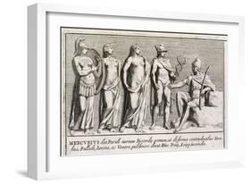 The Judgement of Paris-Pietro Santi Bartoli-Framed Art Print