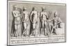 The Judgement of Paris-Pietro Santi Bartoli-Mounted Art Print