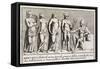 The Judgement of Paris-Pietro Santi Bartoli-Framed Stretched Canvas